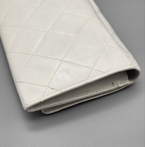 💮CHANEL Cambon White Wallet 💮 - Picture 12 of 17